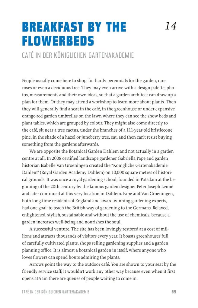 Weitere Ansicht: Urban Oases in Berlin | Susanne Leimstoll