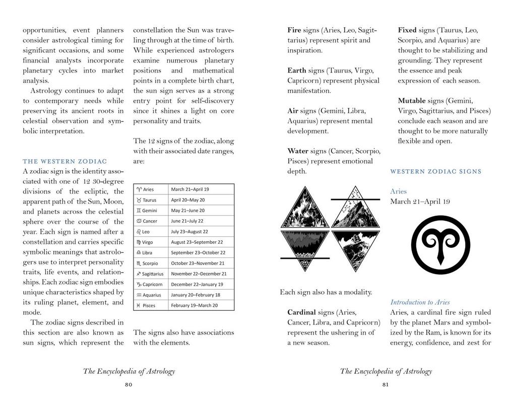 Weitere Ansicht: The Encyclopedia of Astrology | Sarah Christensen Fu