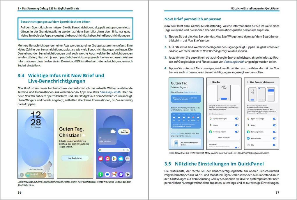 Weitere Ansicht: Samsung Galaxy S25, S25 Plus und S25 Ultra mit Android 15: | Christian Immler