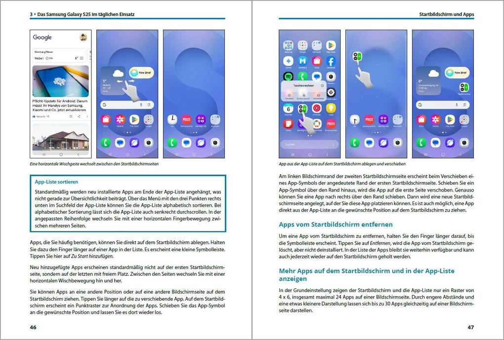 Weitere Ansicht: Samsung Galaxy S25, S25 Plus und S25 Ultra mit Android 15: | Christian Immler