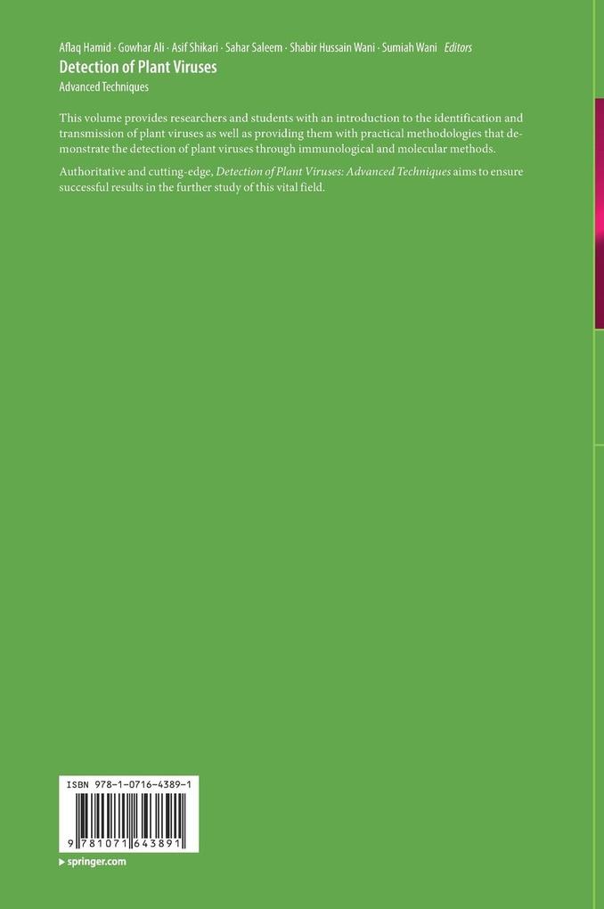 Weitere Ansicht: Detection of Plant Viruses