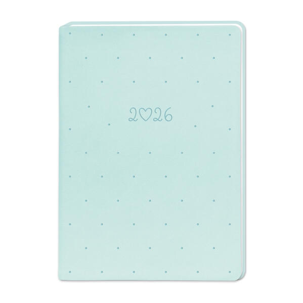 Produktbild: Terminplaner Lederlook 2026 Mint