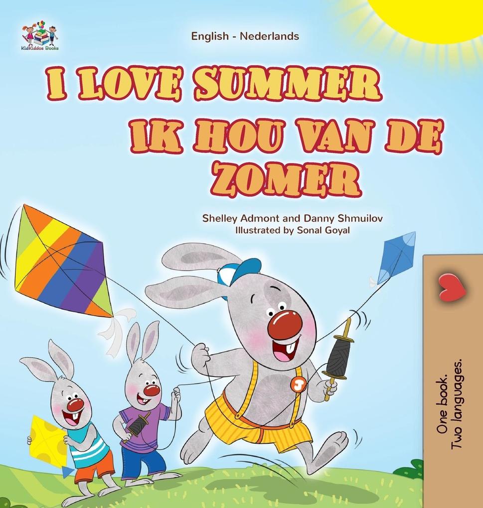 Produktbild: I Love Summer (English Dutch Bilingual Children's Book) | Shelley Admont, Danny Shmuilov, Kidkiddos Books