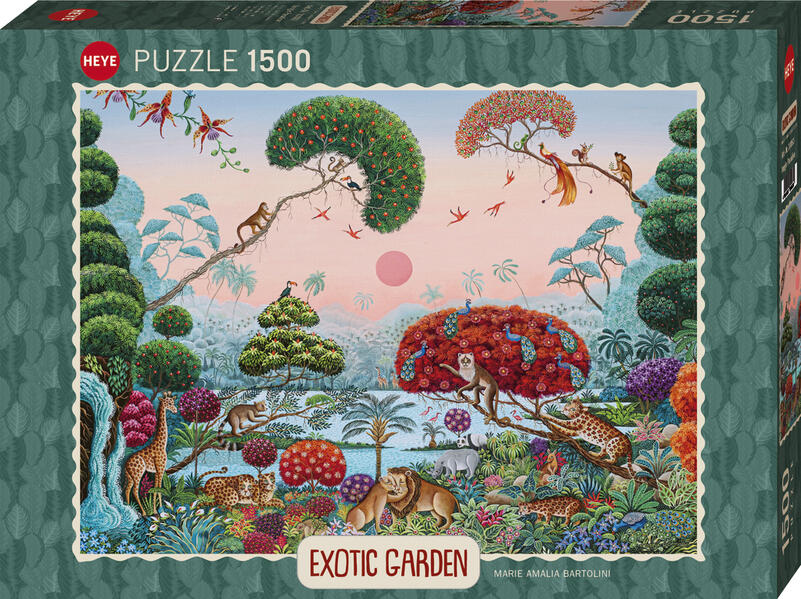 Produktbild: Heye - Jungle Paradise / Exotic Garden, 1500 Teile