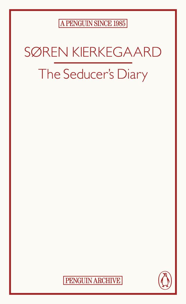 Produktbild: The Seducer's Diary | Søren Kierkegaard