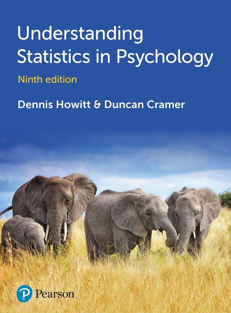 Produktbild: Understanding Statistics in Psychology | Dennis Howitt, Duncan Cramer
