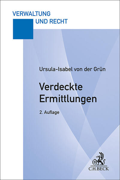 Produktbild: Verdeckte Ermittlungen | Ursula-Isabel von der Grün