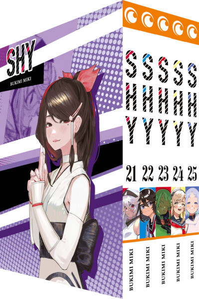 Produktbild: SHY - Band 21-25 im Sammelschuber | Bukimi Miki