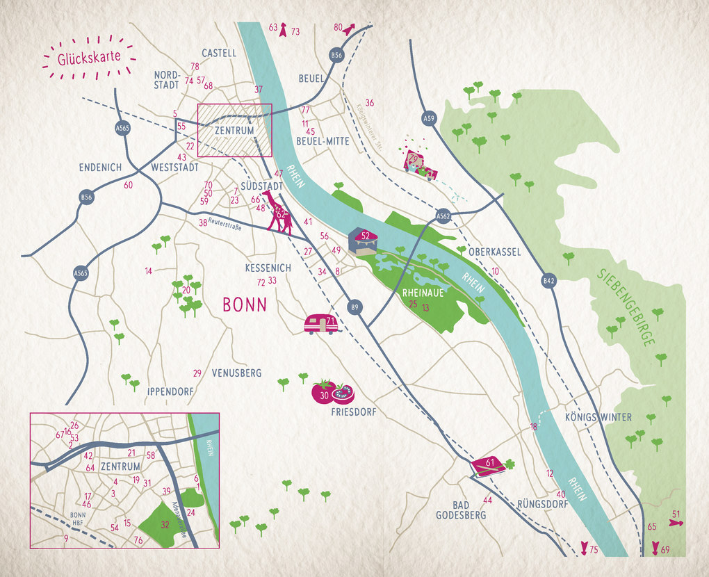 Weitere Ansicht: Glücksorte in Bonn | Ursula Kollritsch