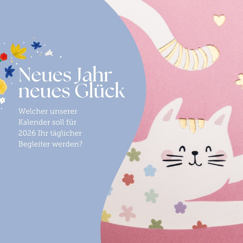 Weitere Ansicht: Mini-Kalender 2026 Have a purrrfect time!
