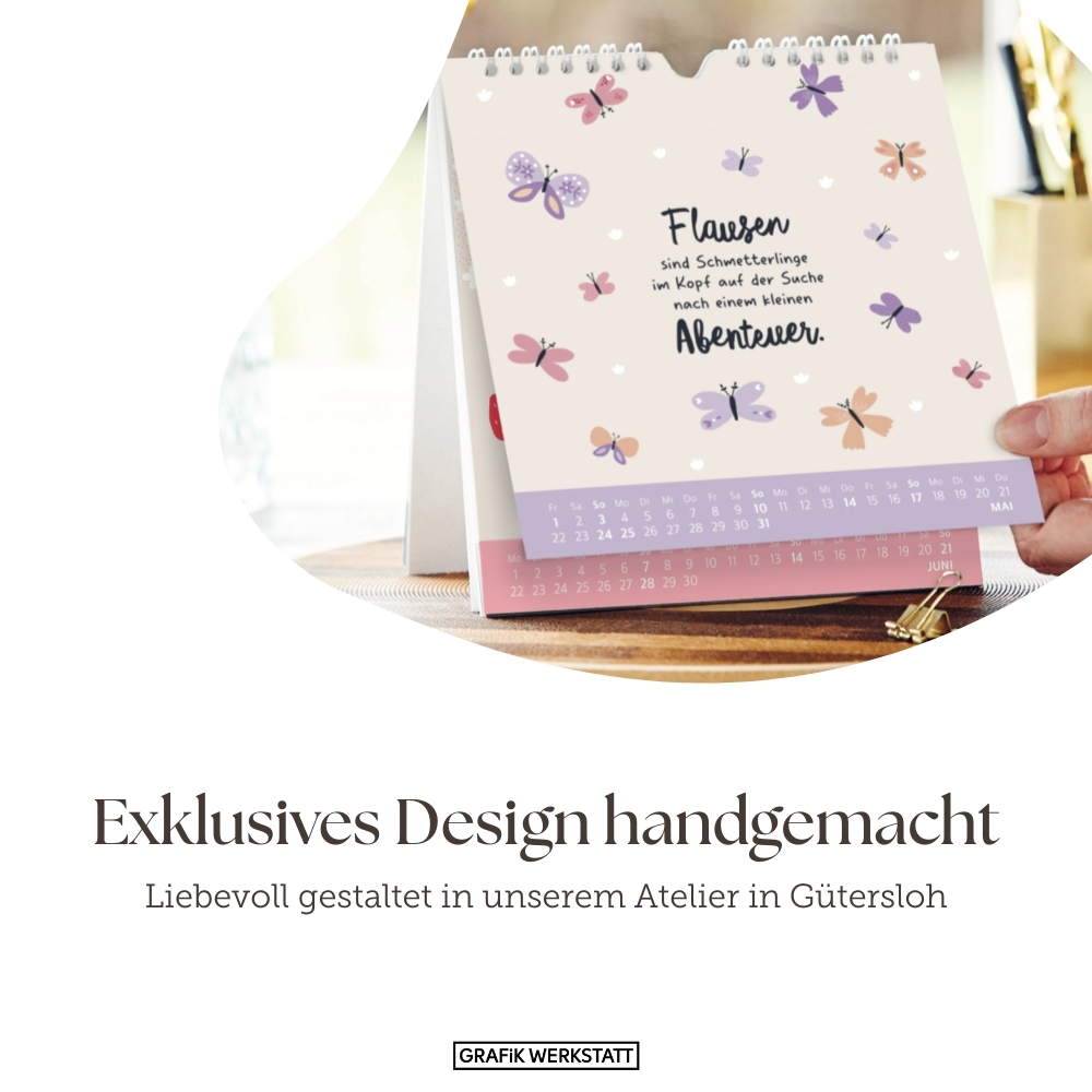 Weitere Ansicht: Mini-Kalender 2026 Have a purrrfect time!