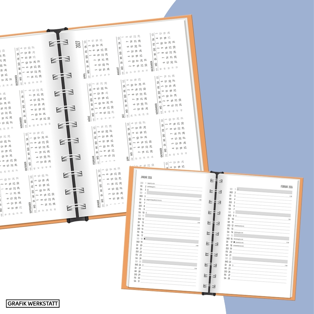 Weitere Ansicht: Terminplaner 2026 Happymacher