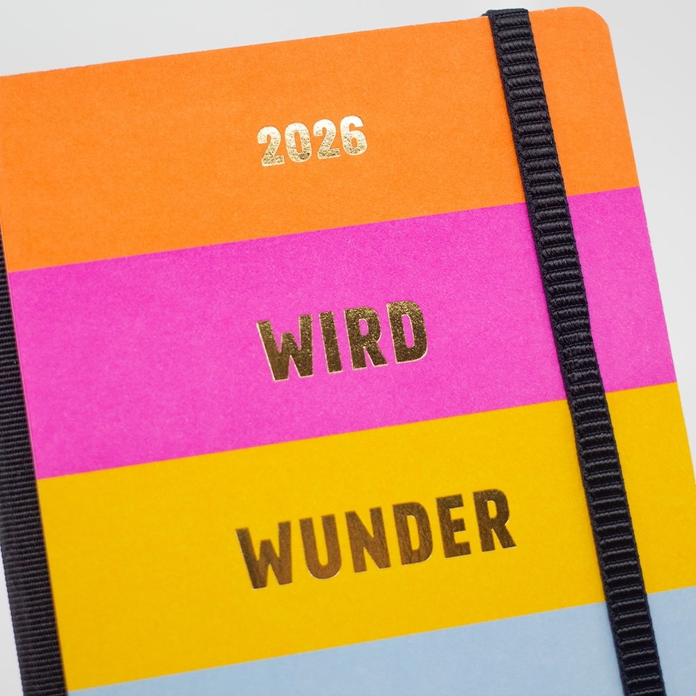 Weitere Ansicht: Terminplaner LetterArt 2026 wird wundervoll