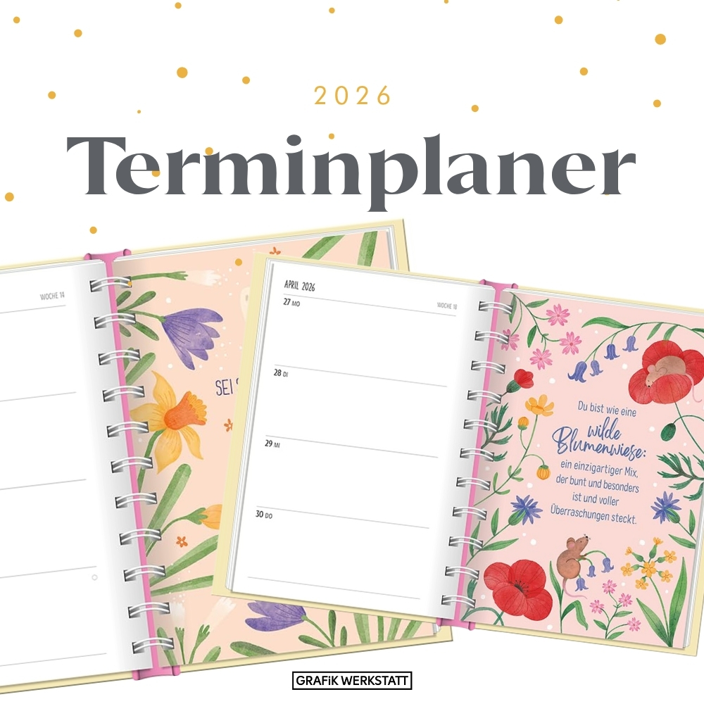 Weitere Ansicht: Terminplaner 2026 Der frühe Vogel