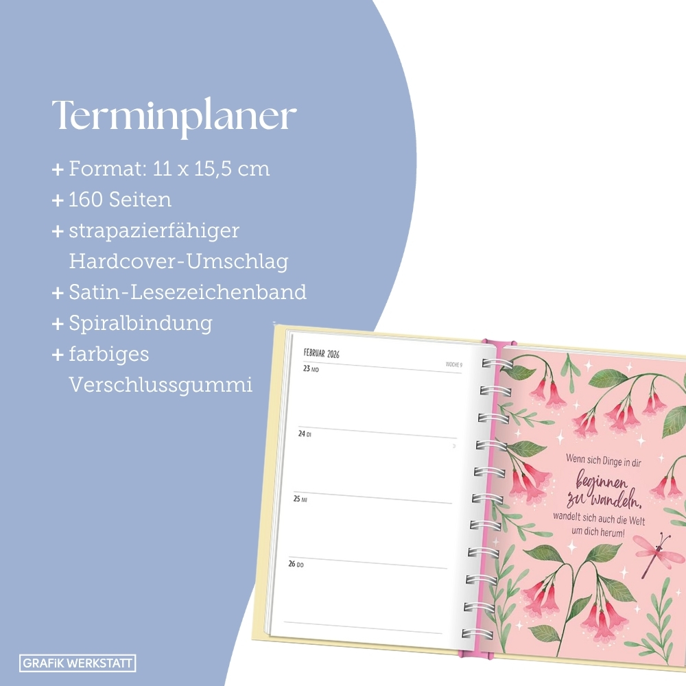 Weitere Ansicht: Terminplaner 2026 Der frühe Vogel