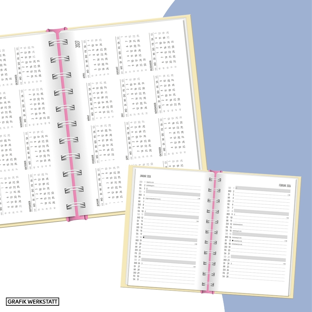 Weitere Ansicht: Terminplaner 2026 Der frühe Vogel