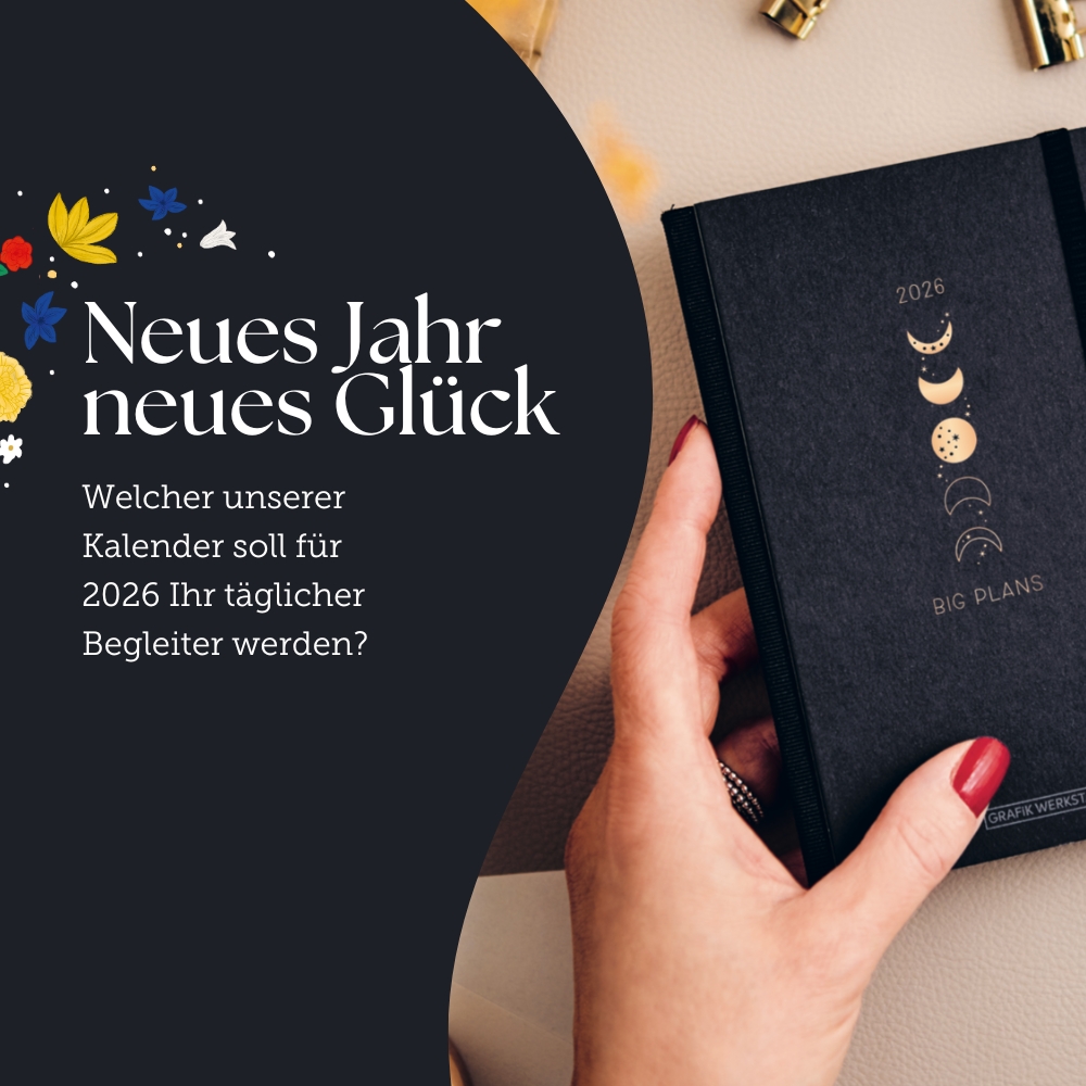 Weitere Ansicht: Terminplaner LetterArt 2026 Big Plans