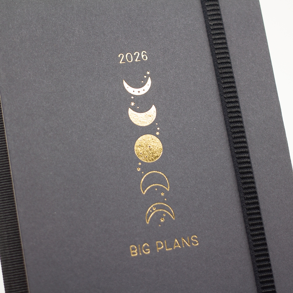 Weitere Ansicht: Terminplaner LetterArt 2026 Big Plans