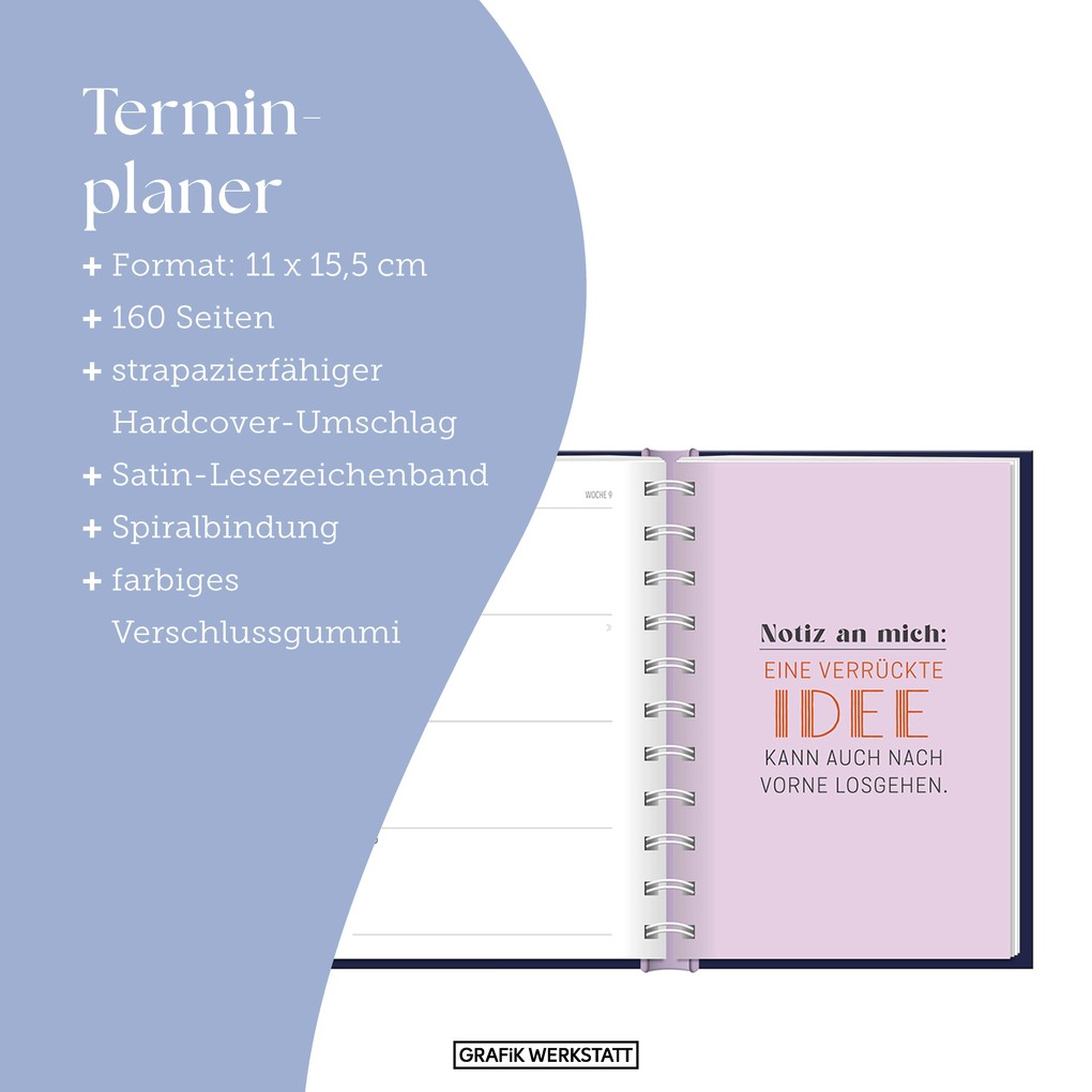 Weitere Ansicht: Terminplaner 2026 Nimm dir Zeit