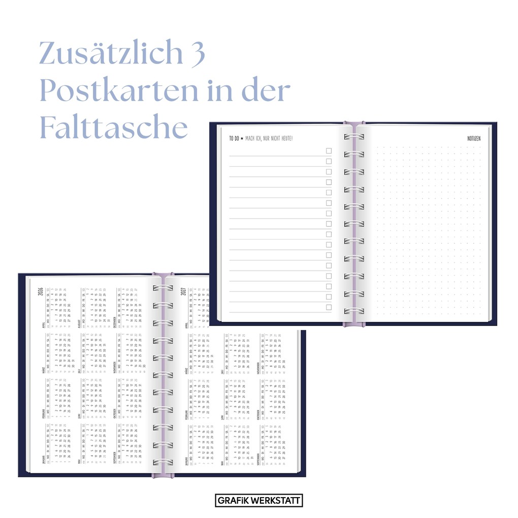 Weitere Ansicht: Terminplaner 2026 Nimm dir Zeit