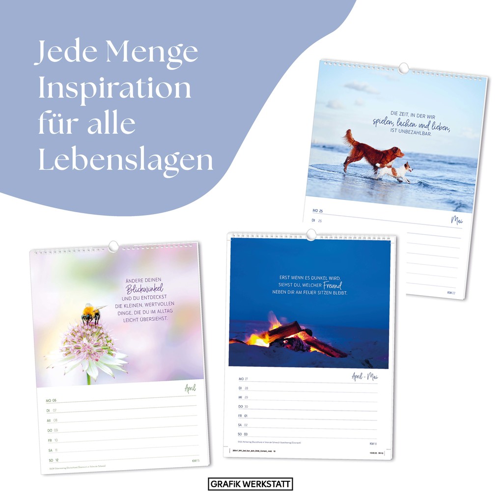 Weitere Ansicht: Wochenkalender klein 2026 Zeit für dich
