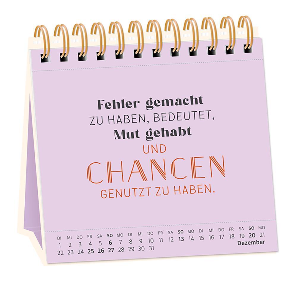 Weitere Ansicht: Tischkalender 2026 Nimm dir Zeit