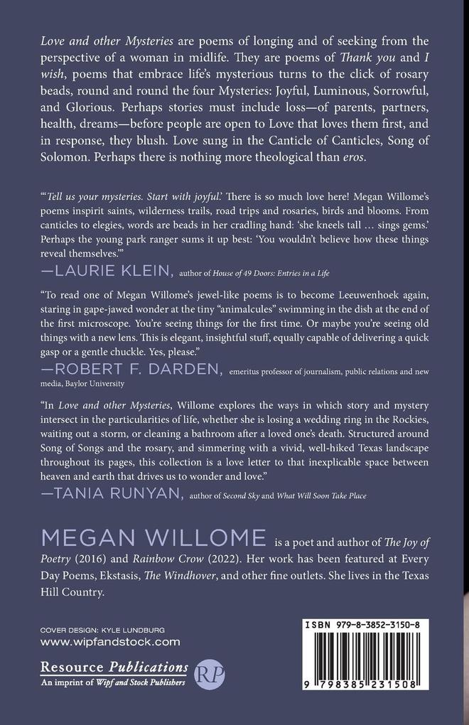 Weitere Ansicht: Love and other Mysteries | Megan Willome