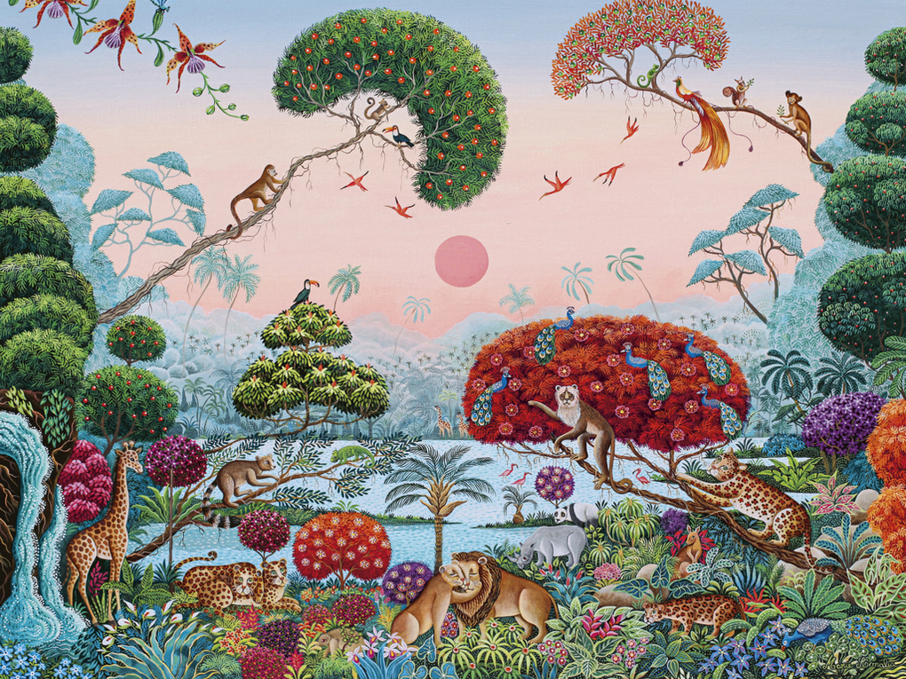 Weitere Ansicht: Heye - Jungle Paradise / Exotic Garden, 1500 Teile