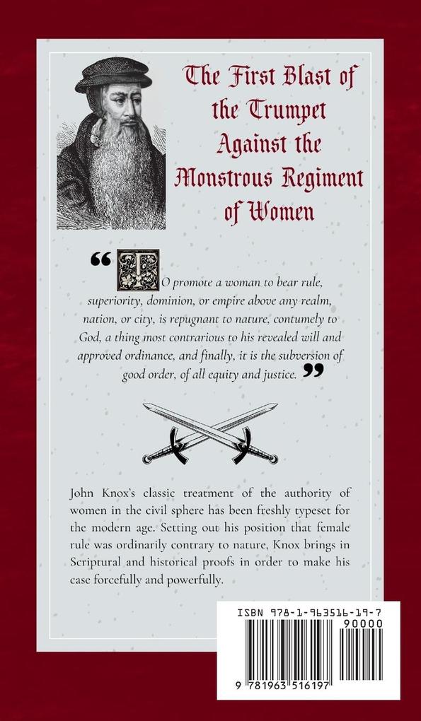 Weitere Ansicht: The First Blast of the Trumpet Against the Monstrous Regiment of Women | John Knox