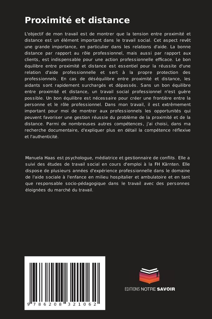 Weitere Ansicht: Proximité et distance | Manuela Haas