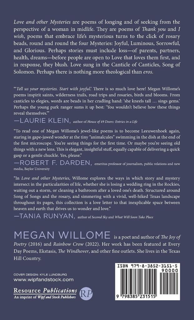 Weitere Ansicht: Love and other Mysteries | Megan Willome