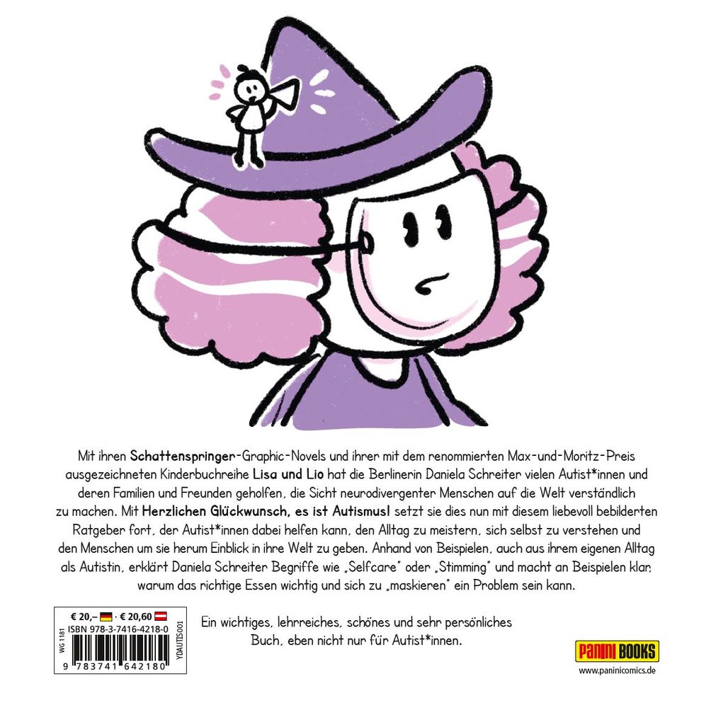 Weitere Ansicht: Herzlichen Glückwunsch, es ist Autismus! Selfcare-Tipps und mehr für neurodivergente Menschen | Daniela Schreiter