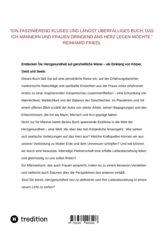 Weitere Ansicht: Herzgesundheit Hormone & Hingabe | Markus Peters