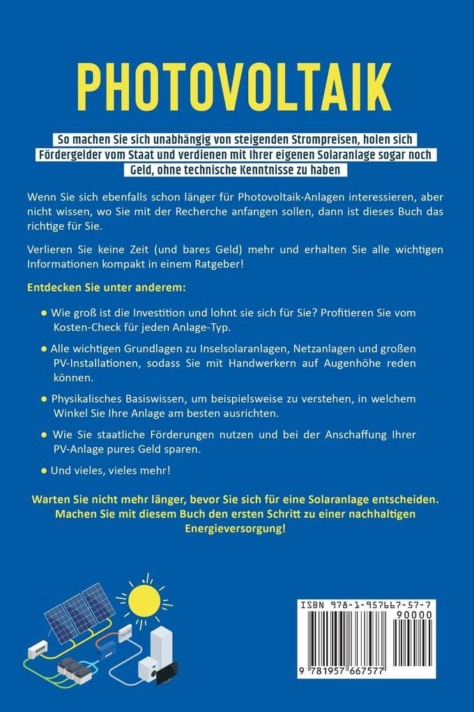 Weitere Ansicht: Photovoltaik - Die Komplett-Anleitung für absolute Einsteiger | Christian Ehrlichmann