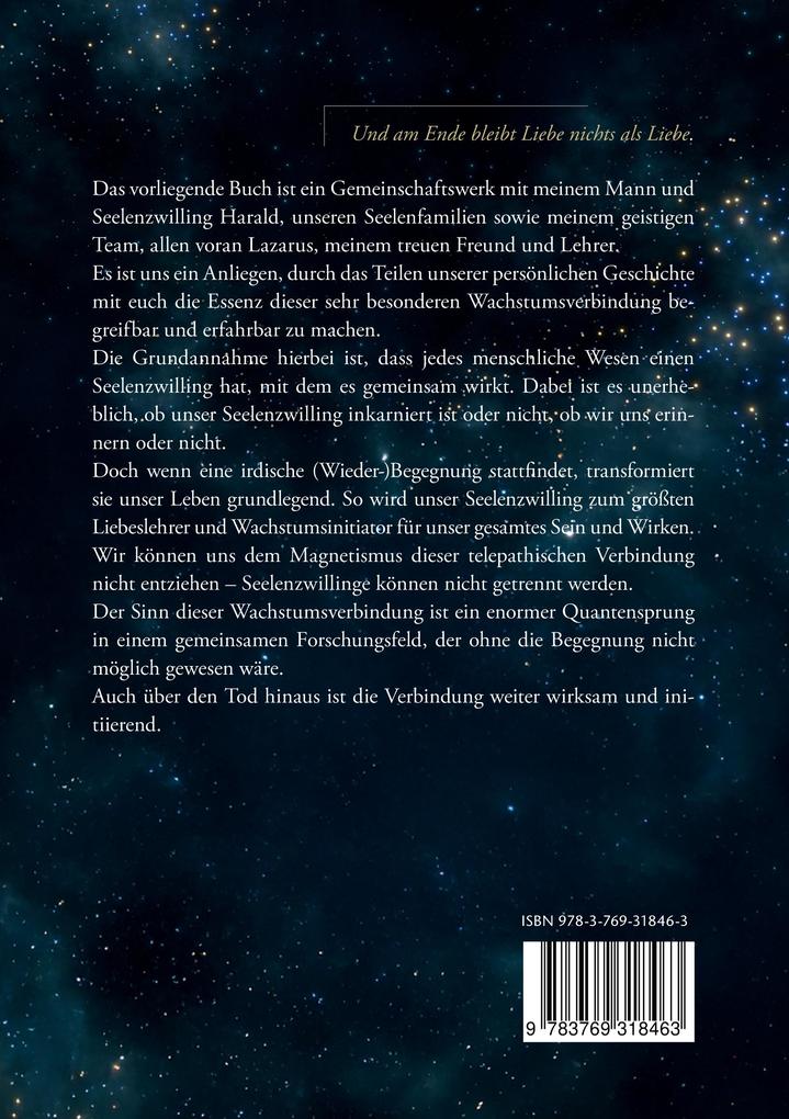 Weitere Ansicht: Seelenzwillinge - Für immer eins. | Antje Thiers