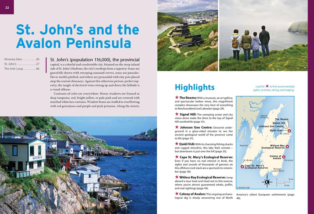 Weitere Ansicht: Moon Newfoundland & Labrador (Third Edition) | Andrew Hempstead