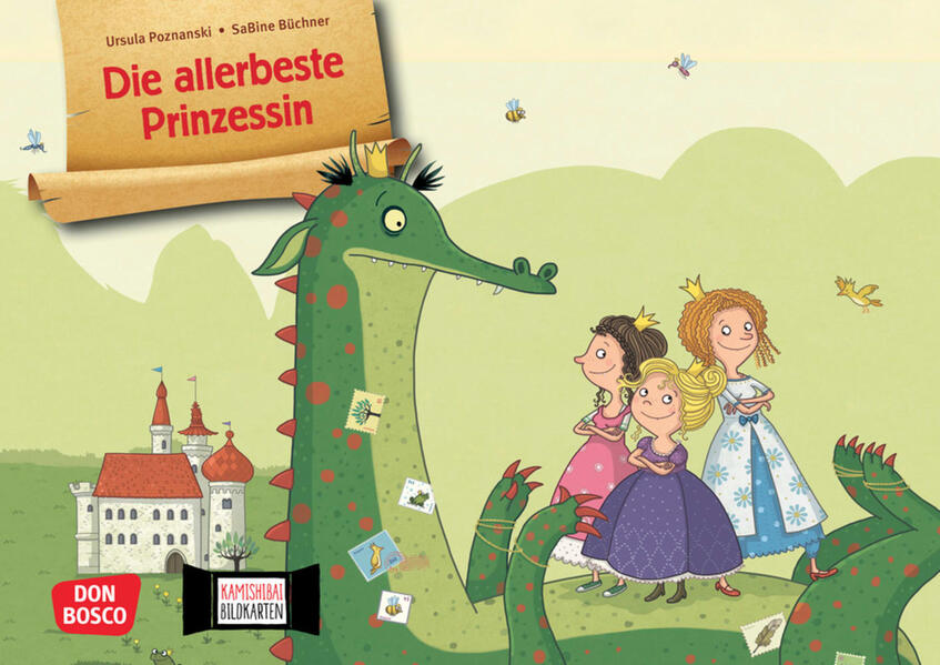 Produktbild: Die allerbeste Prinzessin. Kamishibai Bildkartenset | Ursula Poznanski