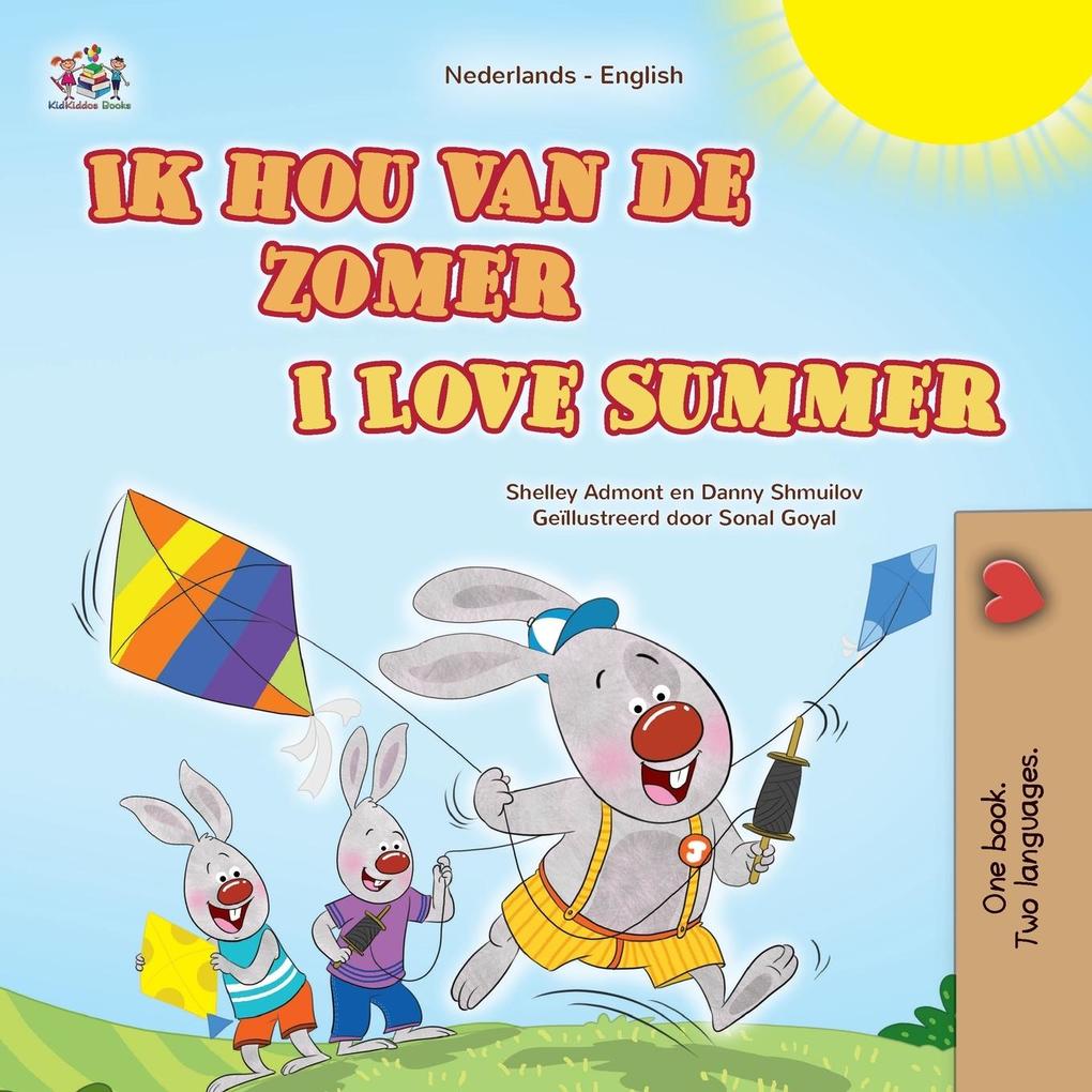 Produktbild: I Love Summer (Dutch English Bilingual Children's Book) | Shelley Admont, Danny Shmuilov, Kidkiddos Books