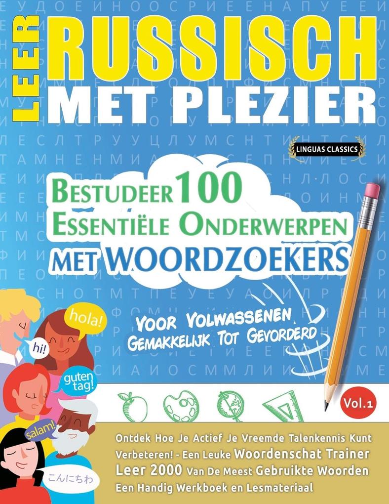 Produktbild: LEER RUSSISCH MET PLEZIER - VOOR VOLWASSENEN | Linguas Classics