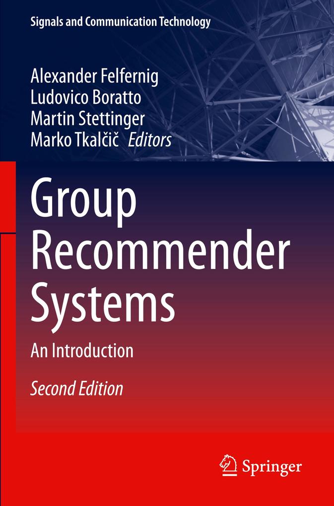 Produktbild: Group Recommender Systems