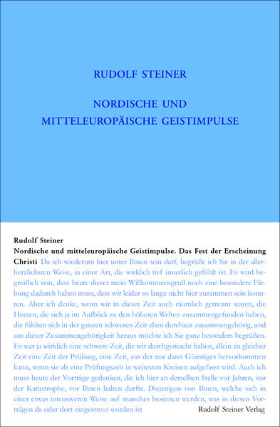 Produktbild: Nordische und mitteleuropäische Geistimpulse | Rudolf Steiner