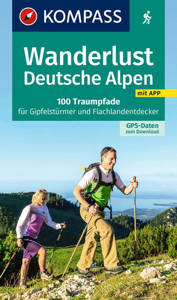 Produktbild: KOMPASS Wanderlust Deutsche Alpen