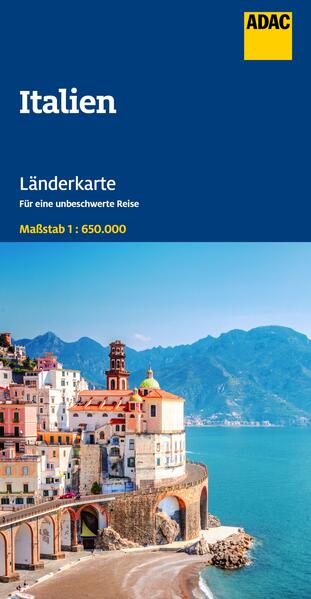 Produktbild: ADAC Länderkarte Italien 1:650.000