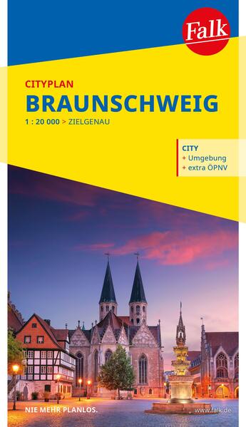 Produktbild: Falk Cityplan Braunschweig 1:18.500