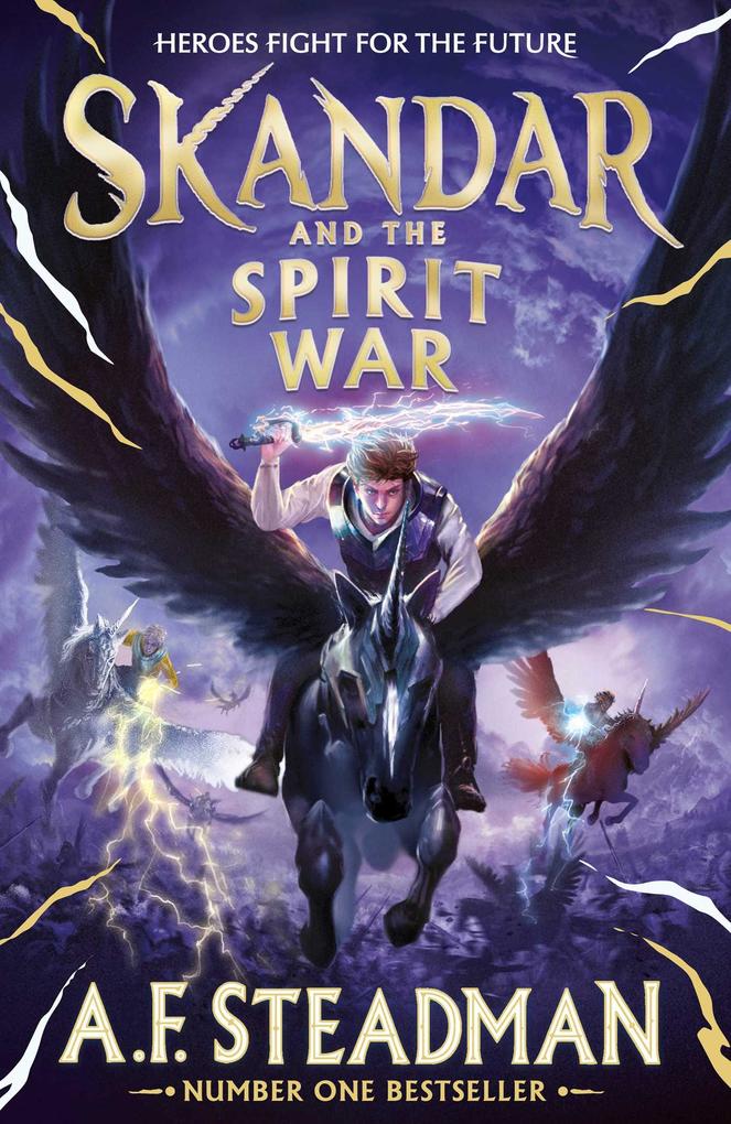 Produktbild: Skandar and the Spirit War | A. F. Steadman