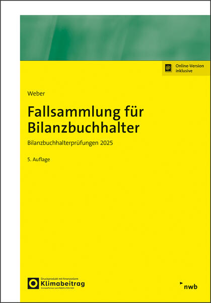 Produktbild: Fallsammlung für Bilanzbuchhalter | Martin Weber