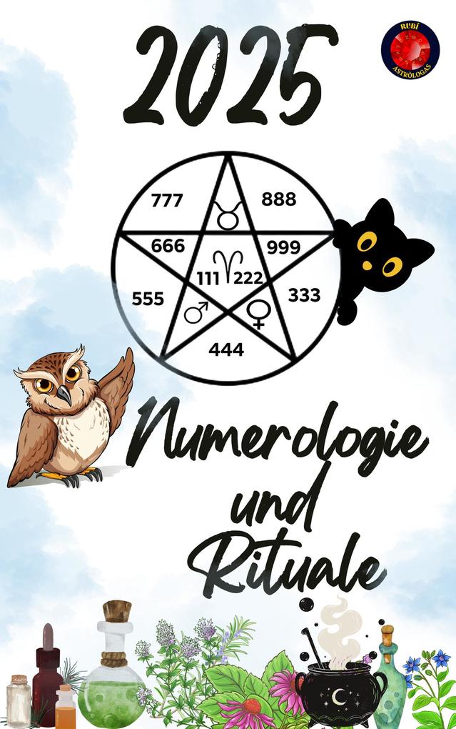Produktbild: Numerologie und Rituale 2025 | Alina Rubi
