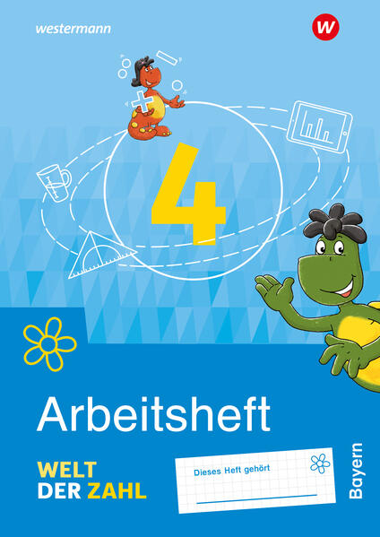 Produktbild: Welt der Zahl 4. Arbeitsheft. Für Bayern