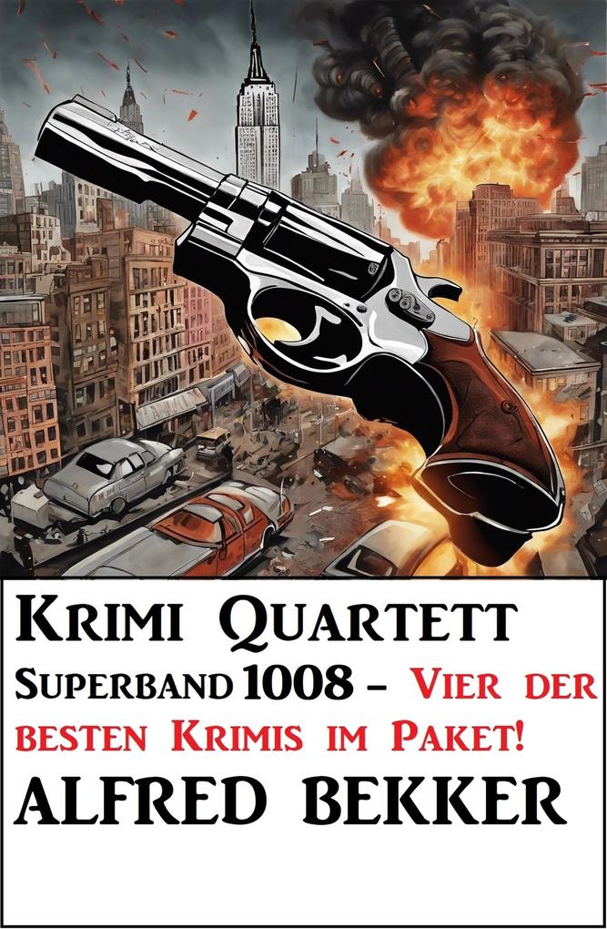 Produktbild: Krimi Quartett Superband 1008 | Alfred Bekker