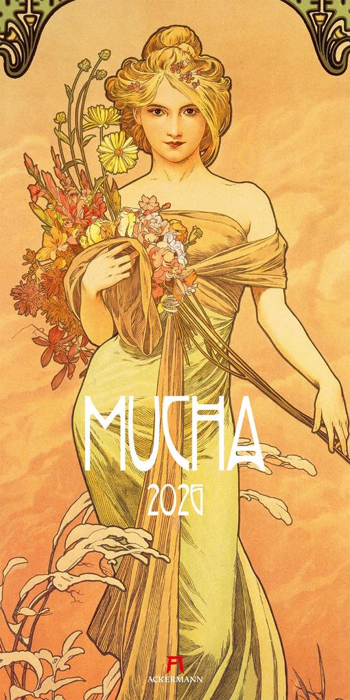 Produktbild: Alfons Mucha Kalender 2026 | Alfons Mucha, Ackermann Kunstverlag GmbH